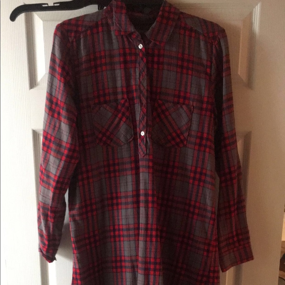 Aerie Flannel top/dress